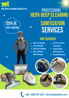 Antigua Cleaning Services: DNE Hepa Filtration Services Ltd.