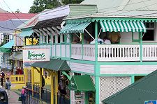 Hemingways Caribbean Café, Antigua restaurants; exterior view of the restaurant