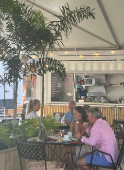 Seabreeze,Antigua bars and restaurants: icecream parlour