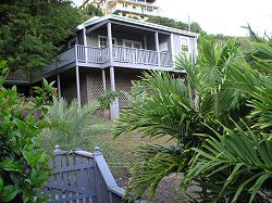Tamarind Cottages,Antigua Cottages for rent: Additonal outside view of the cottage