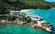 Blue Waters- Antigua hotels & resorts: an aerial shot 