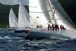 Antigua Sailing Association - yacht sailors at sea 