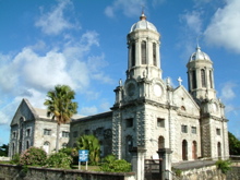 St. Johns Cathedral, Antigua Churches: Outside view of the cathedral