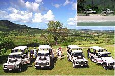 Tropical Adventures, Antigua Tours and Excursions: Journey on an island safari in one of these SUVs