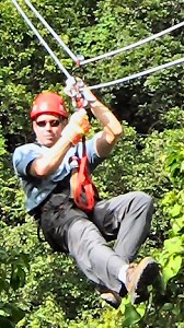 Antigua Rainforest Canopy Tour- Antigua tours and excursions folks zip lining in Antigua 